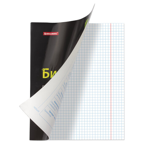 Тетради предметные, КОМПЛЕКТ 10 ПРЕДМЕТОВ, «BLACK & BRIGHT», 48 л., глянцевый лак, BRAUBERG, 403560