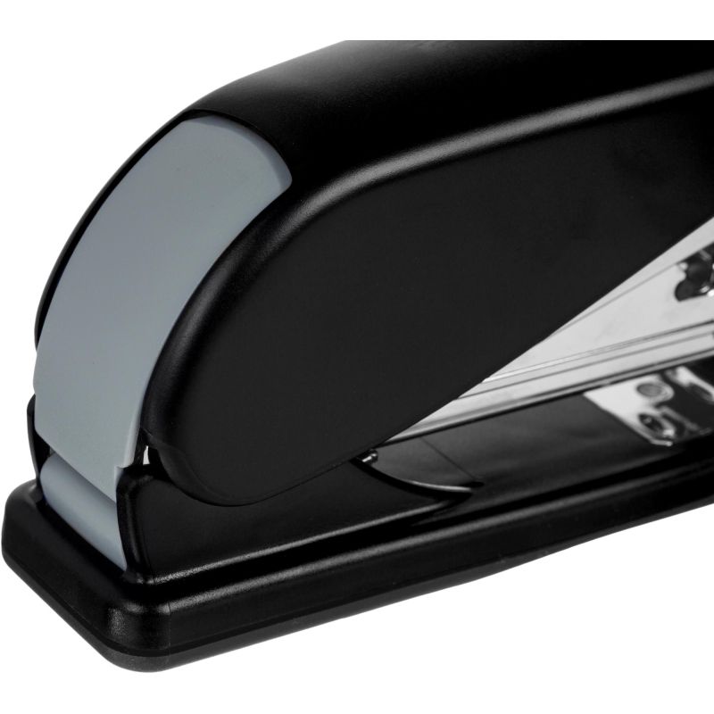 Степлер КОМУС Light-Force half strip N24/6 до 25л, энергосберегоающий, черный