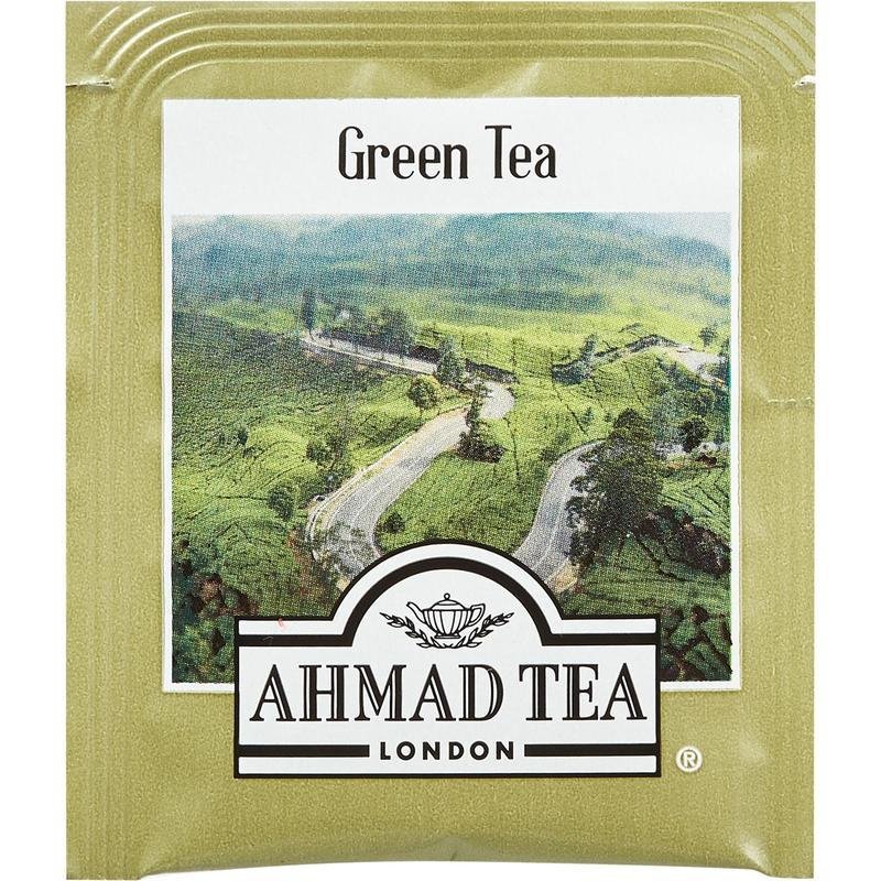 Чай зеленый Ahmad Tea Green (100 пакетиков в упаковке)