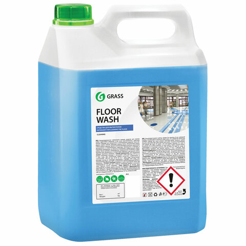 превью Средство для мытья пола 5.1 кг GRASS FLOOR WASH, нейтральное, низкопенное, концентрат