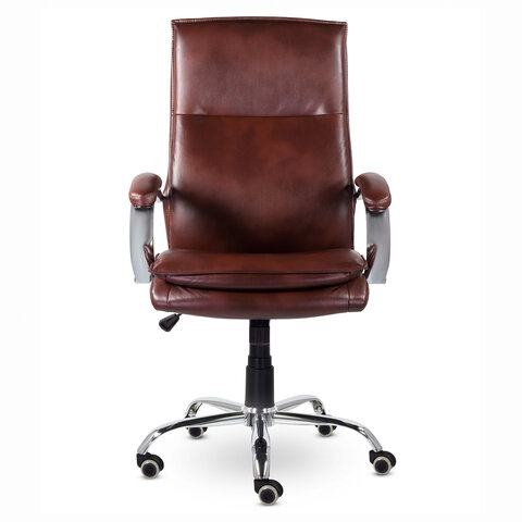 Кресло офисное BRABIX PREMIUM «Cuba EX-542»экокожакоричневое532550