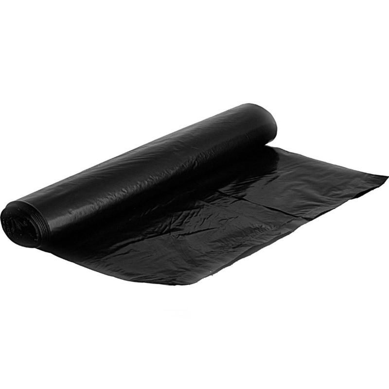 Мешки для мусора Mitra Professional 120 л черные (ПВД, 40 мкм, в рулоне 20 шт, 70×110 см)