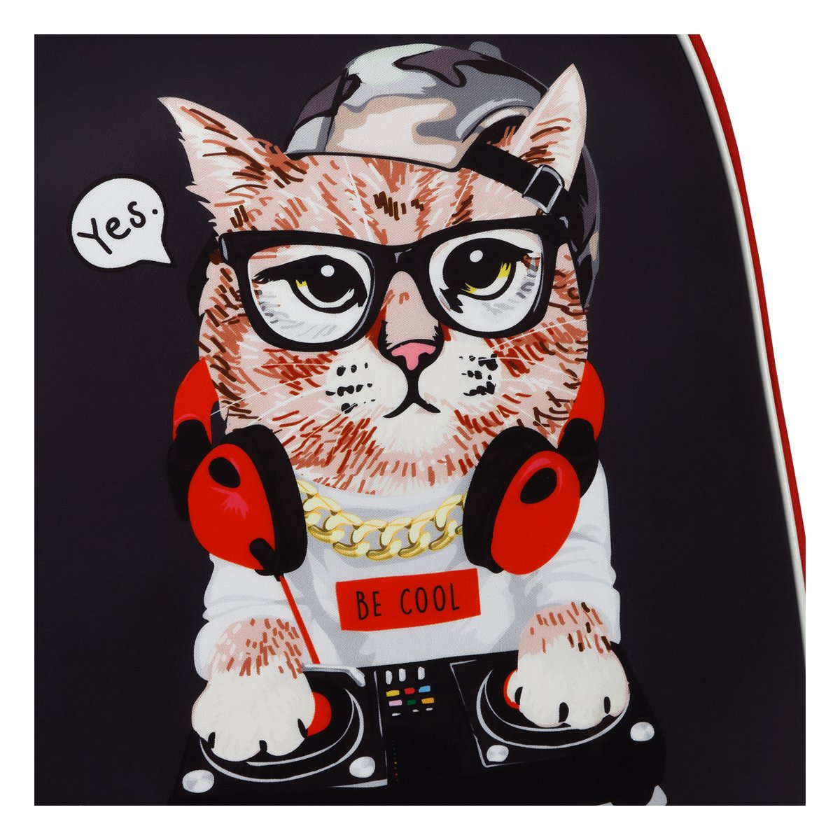 Ранец ArtSpace School Friend «I'm DJ» 39×30×18см, 2 отделения, 2 кармана, анатомическая спинка