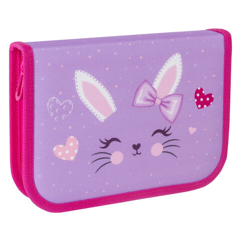 превью Пенал ЮНЛАНДИЯ by TIGER FAMILY 1 отделение1 откидная планкатканьLittle princess20×14х4 см229988