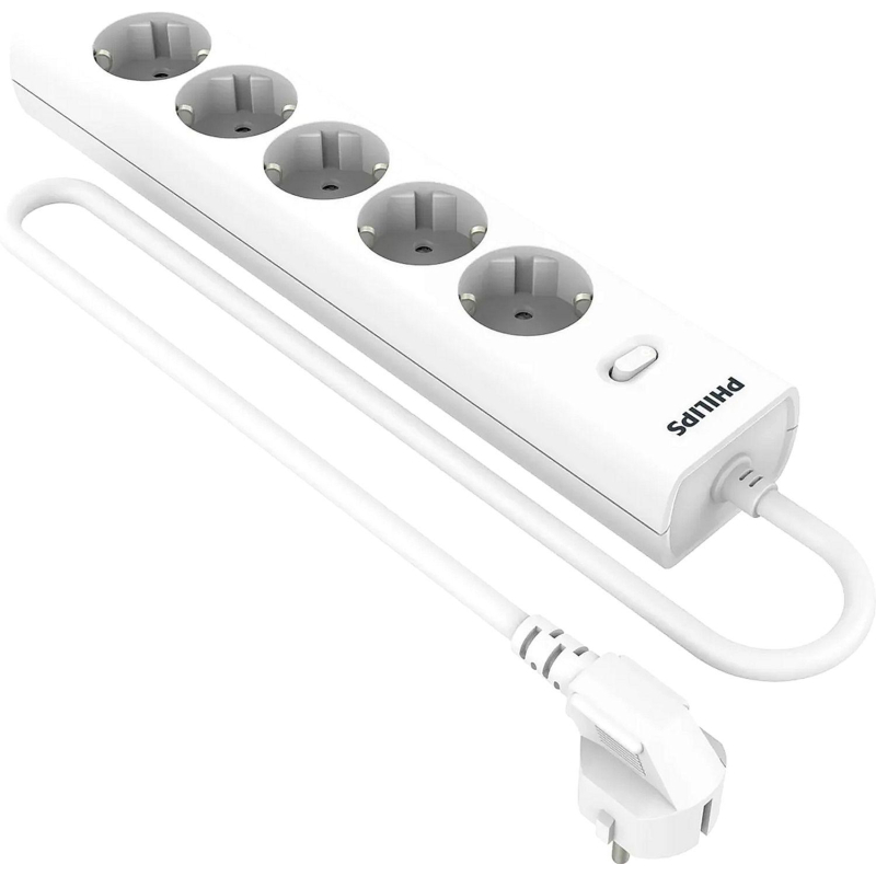 превью Сетевой фильтр Philips CHP2155WB/51 5р/3м, 10А, белый