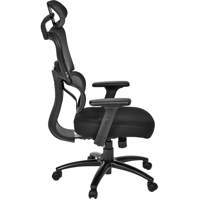 Кресло для руководителя Easy Chair 647 TTW черное (ткань/сетка/пластик)