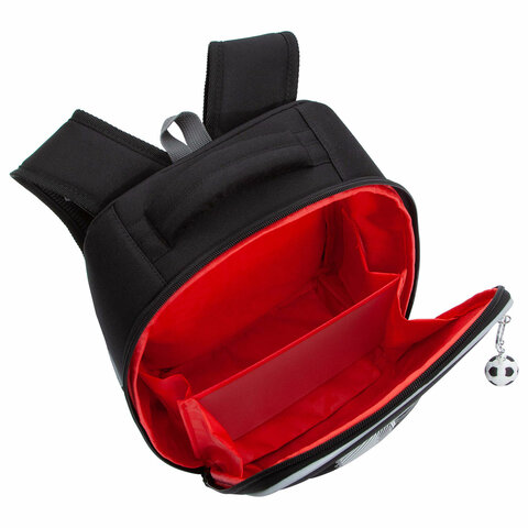 Ранец GRIZZLY анатомическая спинка, облегченный, для мальчиков, SPORT, 37×26х16 см