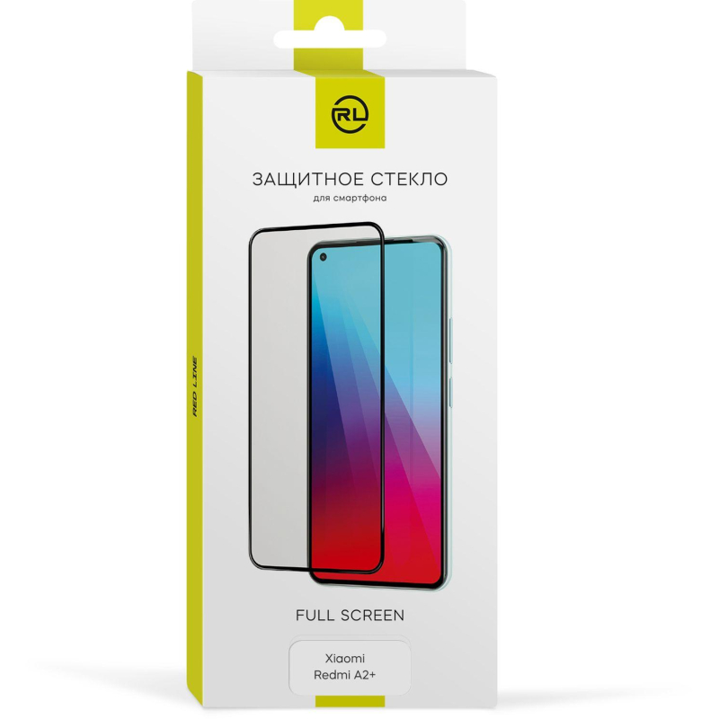 превью Защитное стекло Red Line Xiaomi Redmi A2+ FULL GLUE черный