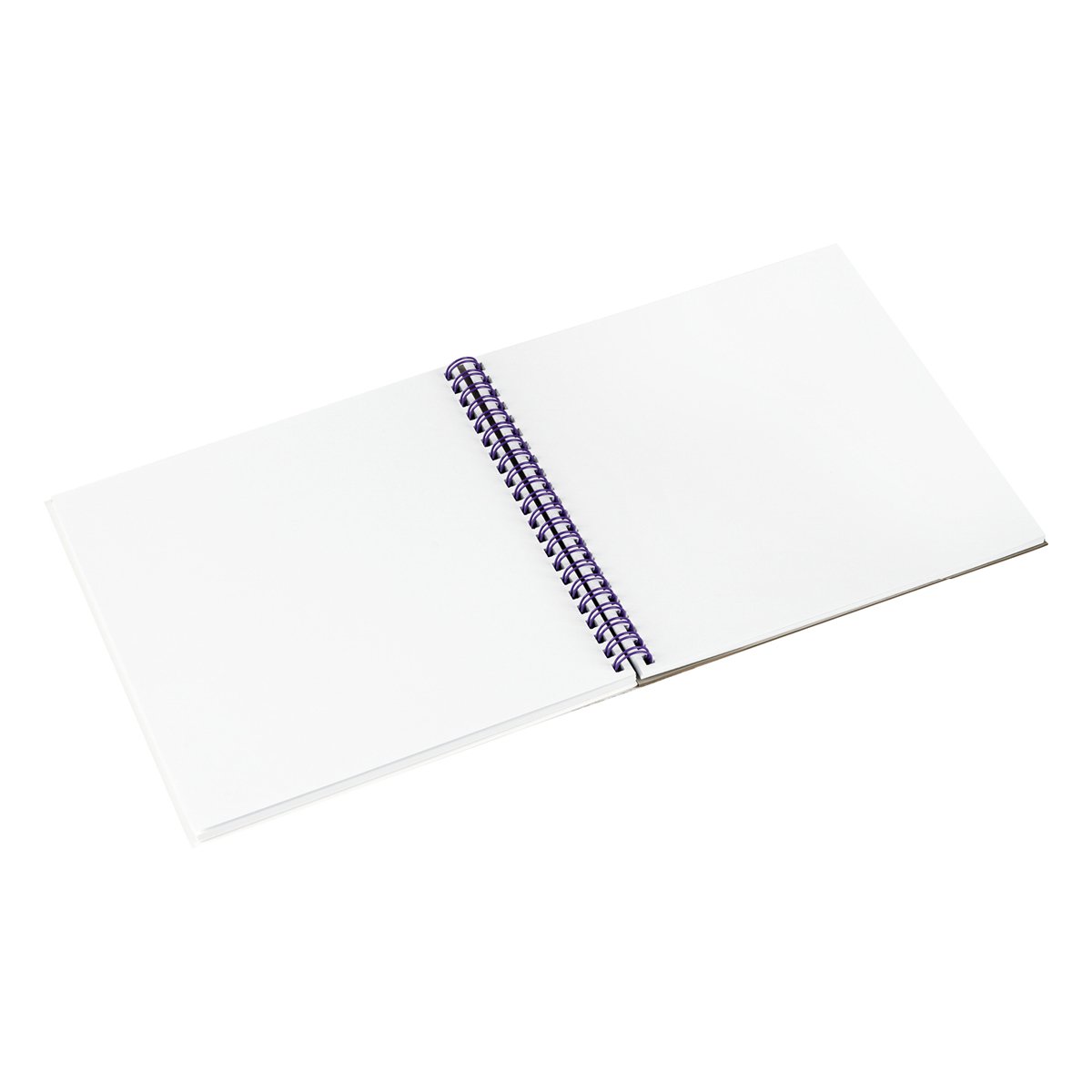 Скетчбук для графики и эскизов 40л., 190×190 Greenwich Line «Crystal. Amethyst Stone», на гребне, 160г/м2