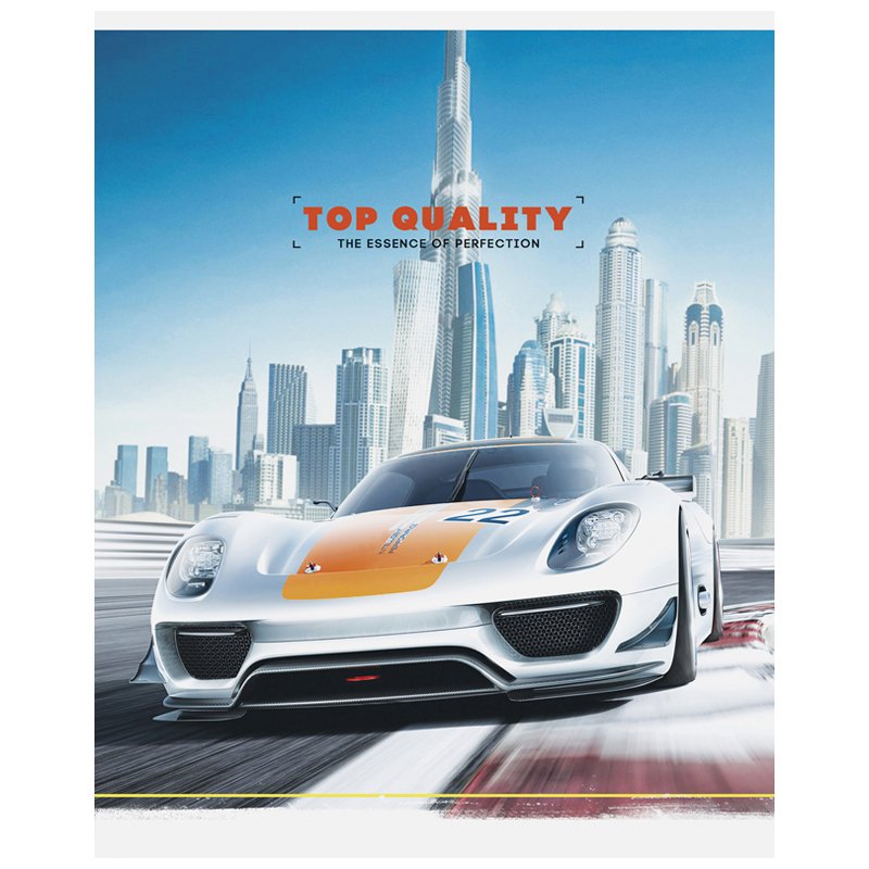 Тетрадь 48л., А5, клетка ArtSpace «Авто. Best cars», эконом