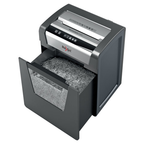 Уничтожитель (шредер) Rexel Momentum X415, 1-3 человека, 4 уровень секретности, фрагменты, 4×40 мм, 15 листов, 23 л