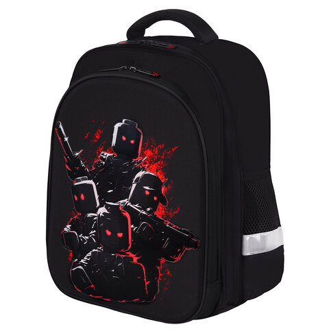превью Ранец BRAUBERG KIDS STANDARD, 2 отделения, Terrible fighters, 36×28х14 см