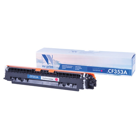 превью Картридж лазерный NV PRINT (NV-CF353A) для HP LJ M176n/ M177fw, пурпурный, ресурс 1000 страниц