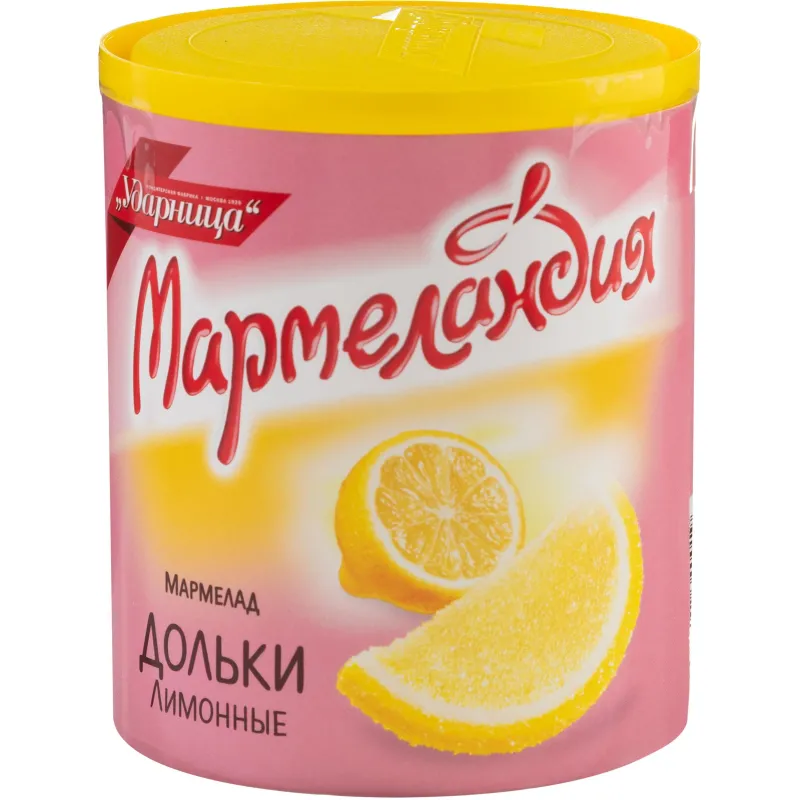 Мармелад Мармеландия лимонные дольки 250 г