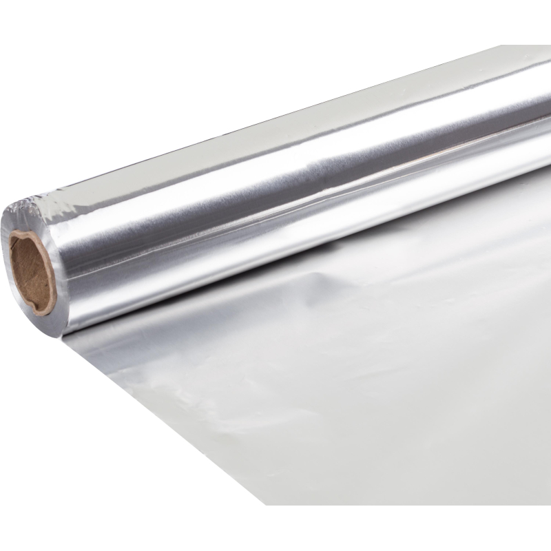 Фольга пищевая ширина 44см, толщина 20мкм, намотка в рулоне - 80м 6 шт./уп