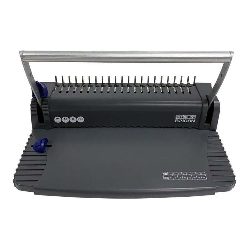 Брошюровщик Office Kit B2108N A4-A5, 8л./350л., пл. пруж