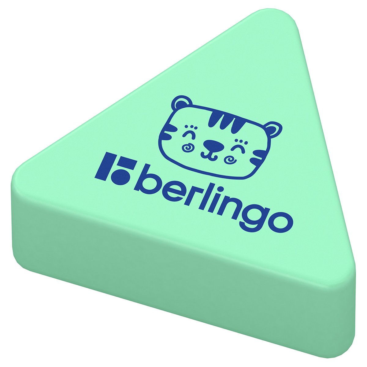 Ластик Berlingo «Zoo», треугольный, термопластичная резина, 28×24×10мм