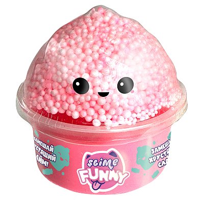 Слайм Slime «Funny Slime» с вложениями, пирожное, 130г