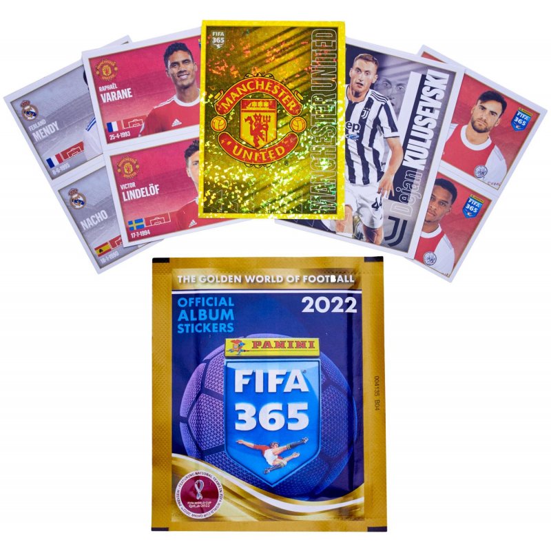 Наклейки Panini Fifa 365 сезон 2021-2022 (5 штук в пакетике)
