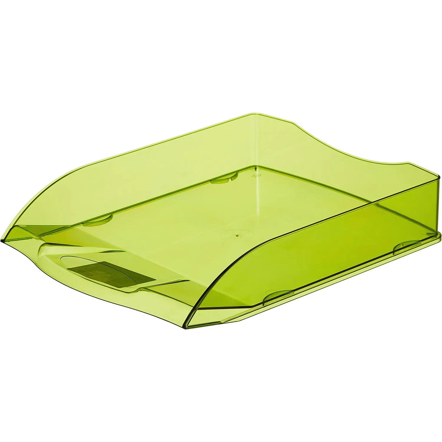 Лоток для бумаг ATTACHE Яркий Офис 340×250х60 тонир Лайм