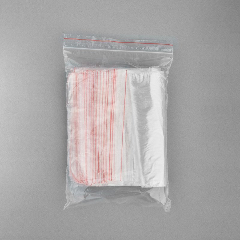 Пакет с замком (Zip Lock) 15 х 22 см, 35 мкм, 100 шт/уп