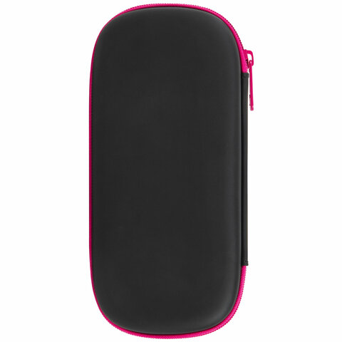Пенал BRAUBERG, 1 отделение, 1 откидная планка, EVA, 22×10х5 см, «Pink lava»
