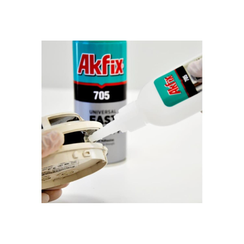 Клей универсальный с активатором Akfix705.50гр+200мл, блст(AN705_50_BLIST)