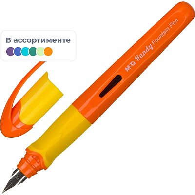 Ручка перьевая M&G c резиновой манжет, без картр, в ассAFPV4372004278C
