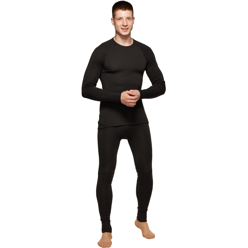 Термофутболка с дл. рукавом муж. чер. Activ-25 р-р 52