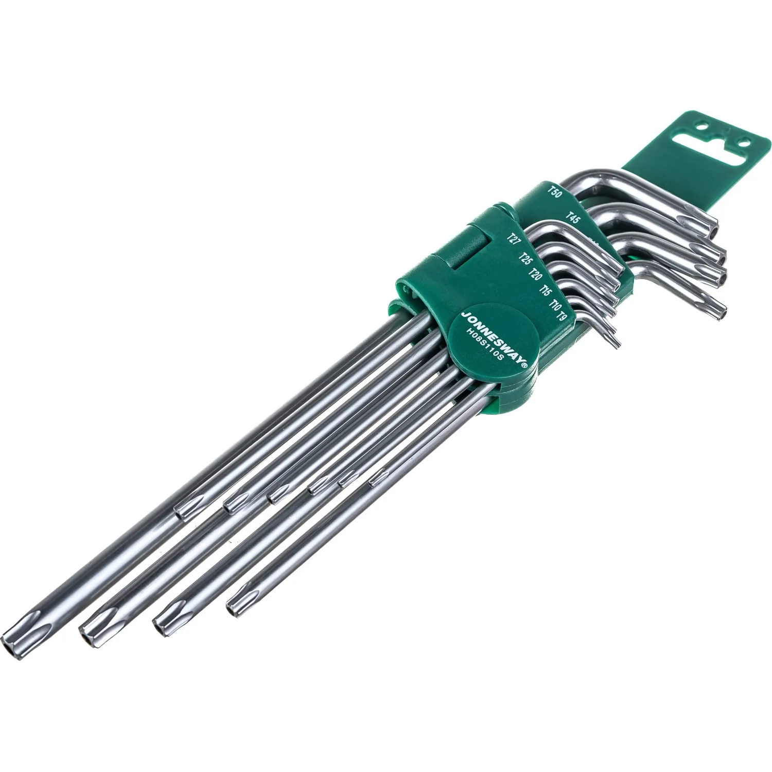 Набор ключей шестигранных (имбусовых) Jonnesway Т9-T50 10 штук (H08S110S)