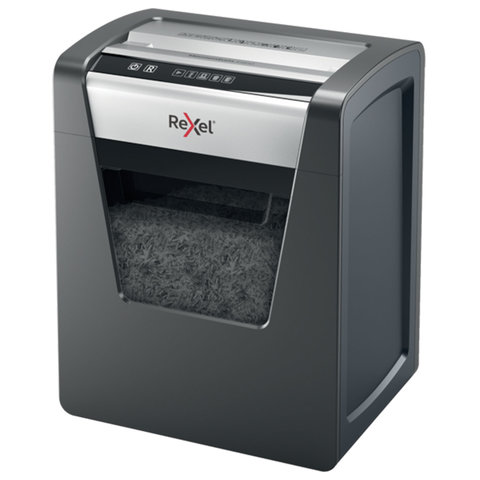 превью Уничтожитель (шредер) Rexel Momentum M510, 1-3 человек, 5 уровень секретности, фрагменты 2×15 мм, 10 листов, 23 л