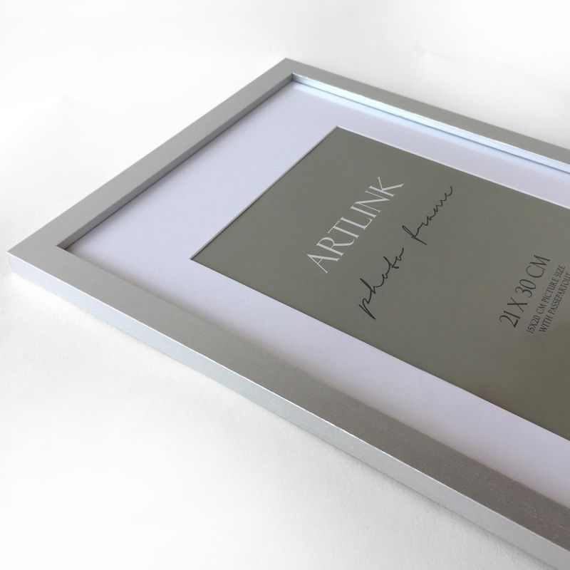 Фоторамка Ellis Silver MDF 21×30cm, арт. 76769