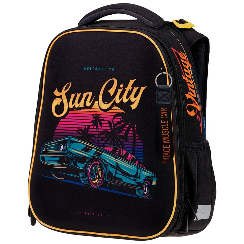превью Ранец Berlingo Expert «Sun City» 37×28×16см, 2 отделения, 2 кармана, анатомическая спинка