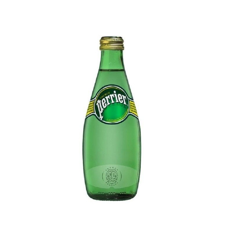 Вода минеральная Perrier газированная 0.33 литра (4 штуки в упаковке)