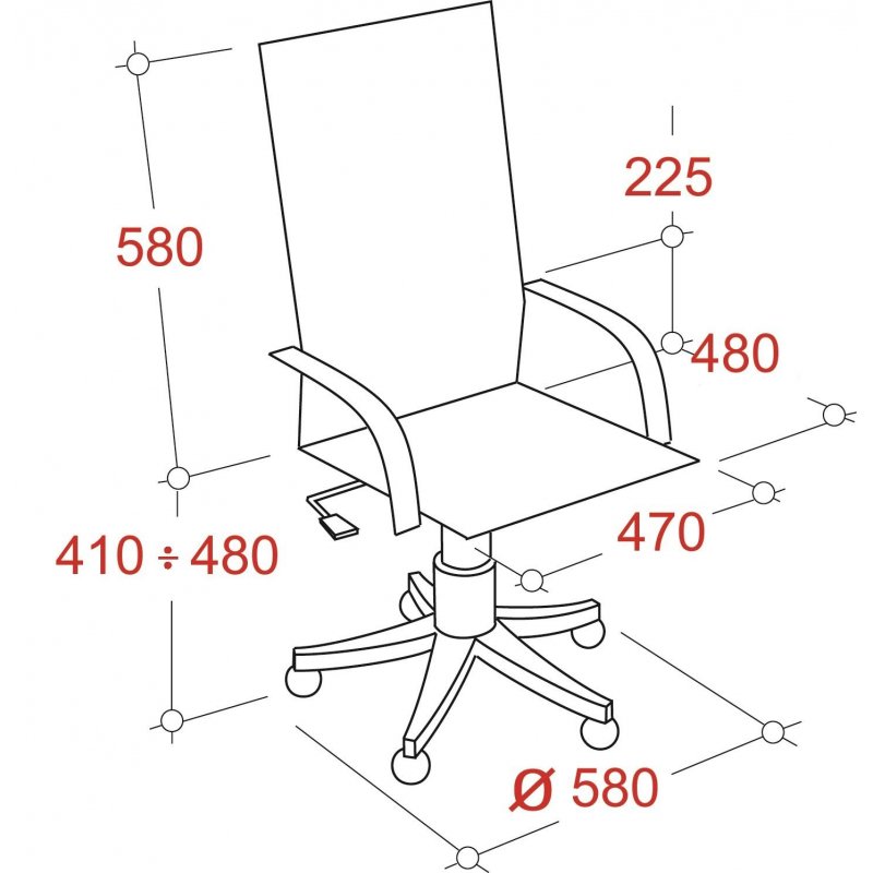Кресло игровое Easy Chair 659 TPU черное/серое (искусственная кожа/пластик)
