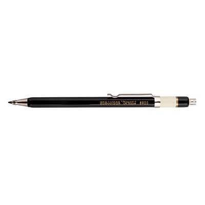 Карандаш цанговый металлический KOH-I-NOOR, грифель 2 мм, корпус черный