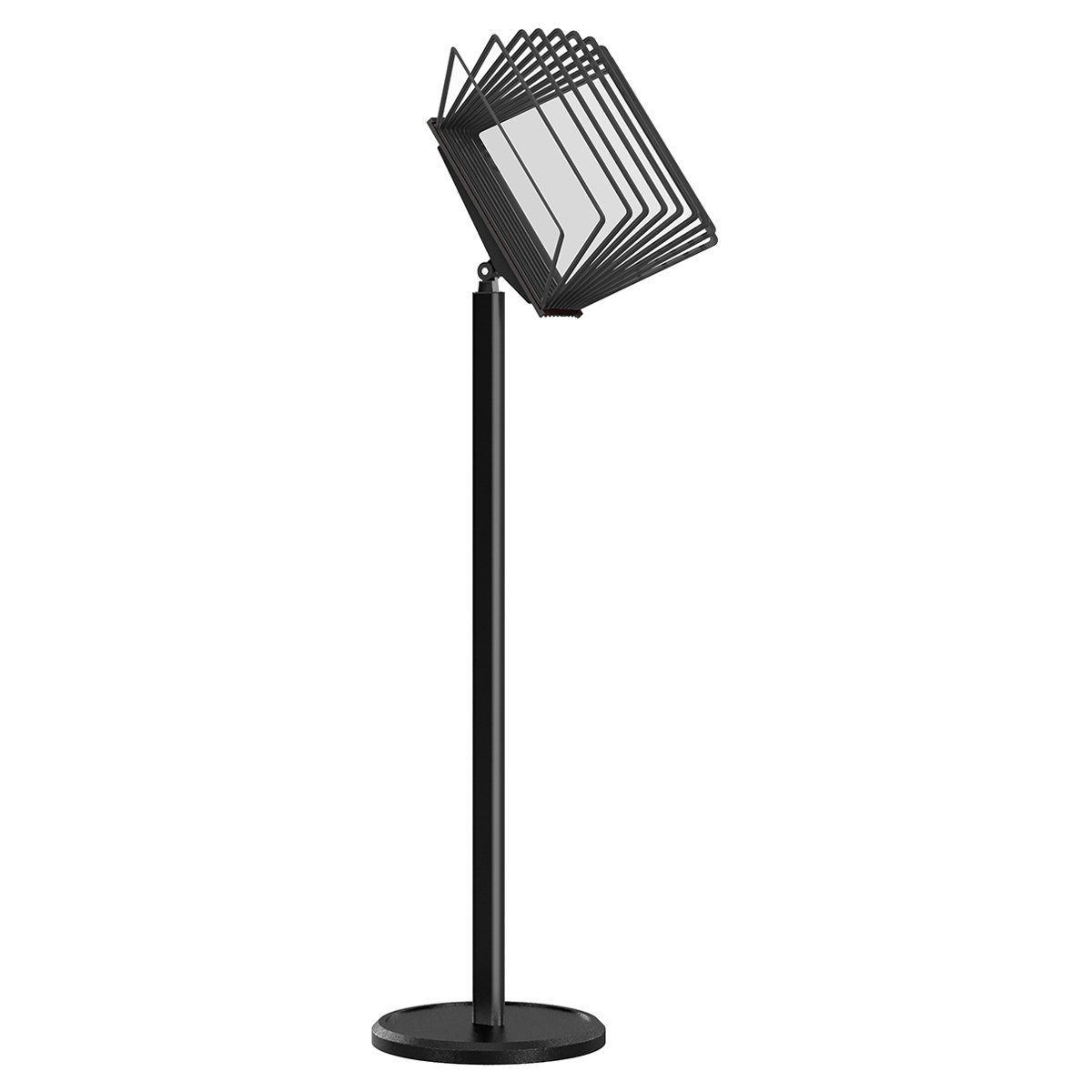 превью Демосистема напольная OfficeSpace с 10 черными панелями