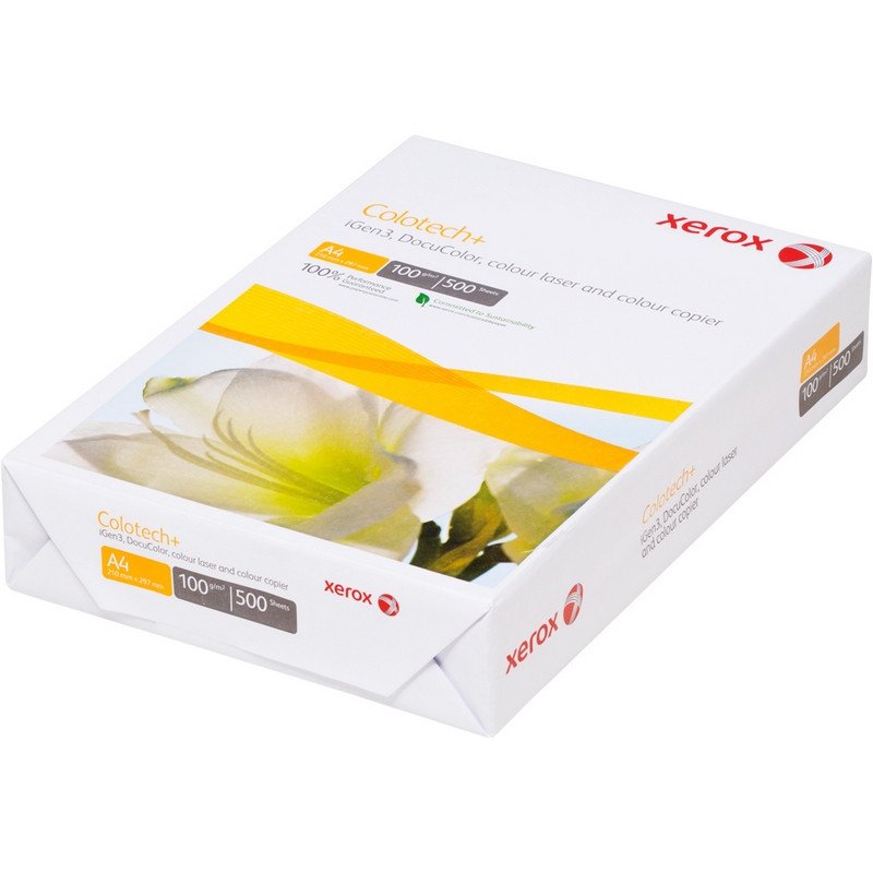 превью XEROX COLOTECH PLUS (А4,100г,170%CIE) 500л/пач.