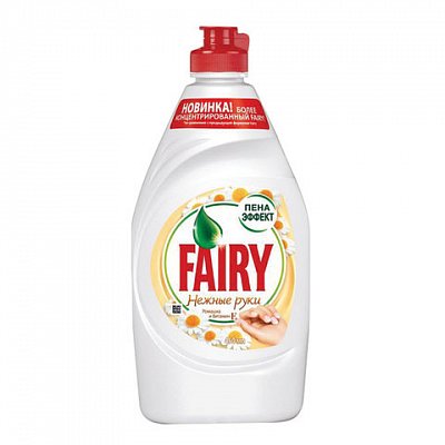 Средство для мытья посуды Fairy Нежные руки ромашка и витамин Е 450 мл