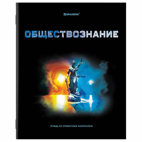 Тетради предметные, КОМПЛЕКТ 12 ПРЕДМЕТОВ, «SHADE», 48 л., глянцевый УФ-лак, BRAUBERG