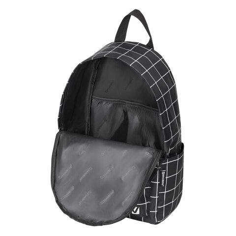 Рюкзак BRAUBERG POSITIVE универсальный, карман-антивор, «Checkered», 42×28х14 см