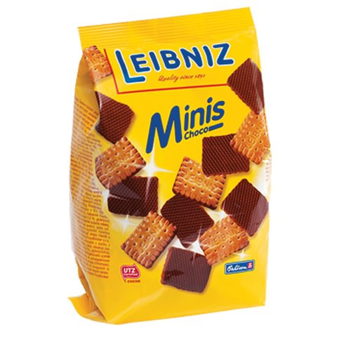 Печенье BAHLSEN Leibniz «Minis Choko», сливочное с шоколадом, 100 г