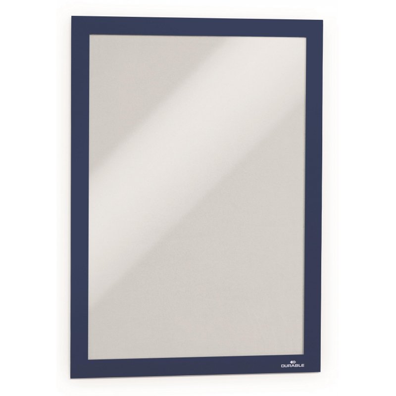 Рамка A4 синий самокл.осн. DURABLE Magaframe 4872-07 2шт