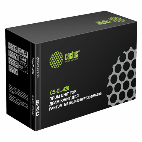превью Фотобарабан CACTUS (CS-DL-420) для Pantum M7100/P3010/P3300/M6700/M6800, ресурс 9000 страниц