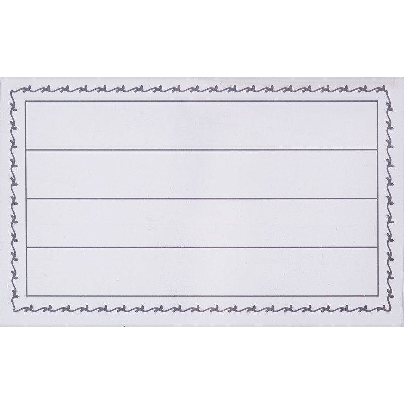 превью Бейдж 90х55мм Attache металл зажим/булавка (50шт),18мкм