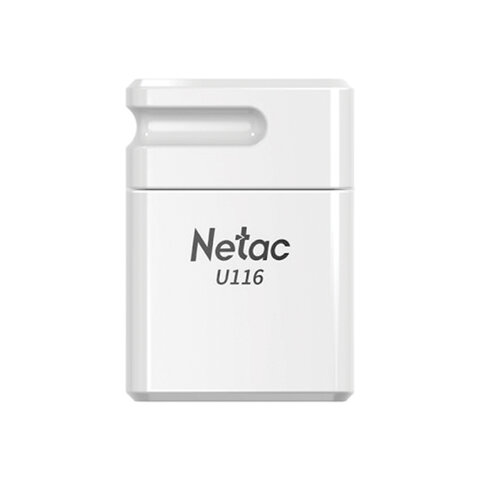 превью Флеш-диск 32 GB NETAC U116, USB 2.0, белый-20WH