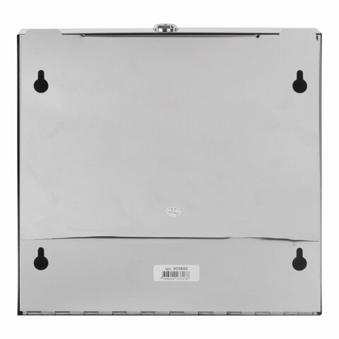 Диспенсер для полотенец LAIMA PROFESSIONAL INOX (Система H2), Interfold, нержавеющая сталь, зеркальный, 605695