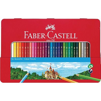 Карандаши цветные Faber-Castell 36 цветов шестиграные