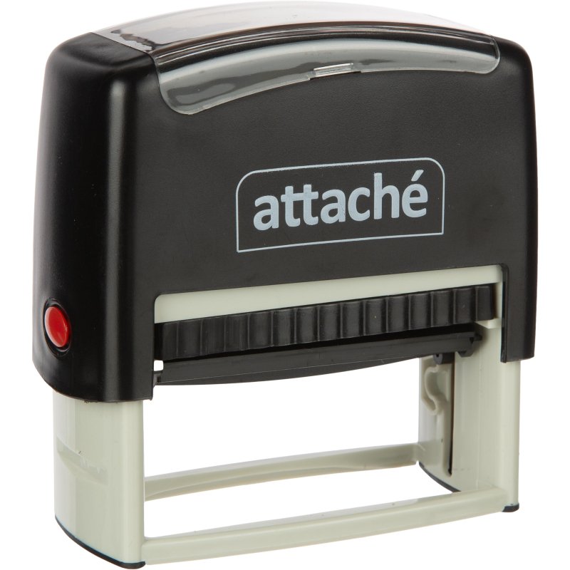 Штамп самонаборный Attache 6/8 стр. 70×32 с рамкой