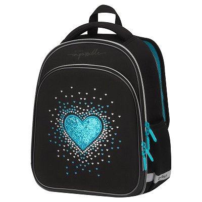 Ранец Berlingo Expert Plus «Glamorous» 38×29×15см, 2 отделения, 2 кармана, анатомическая спинка